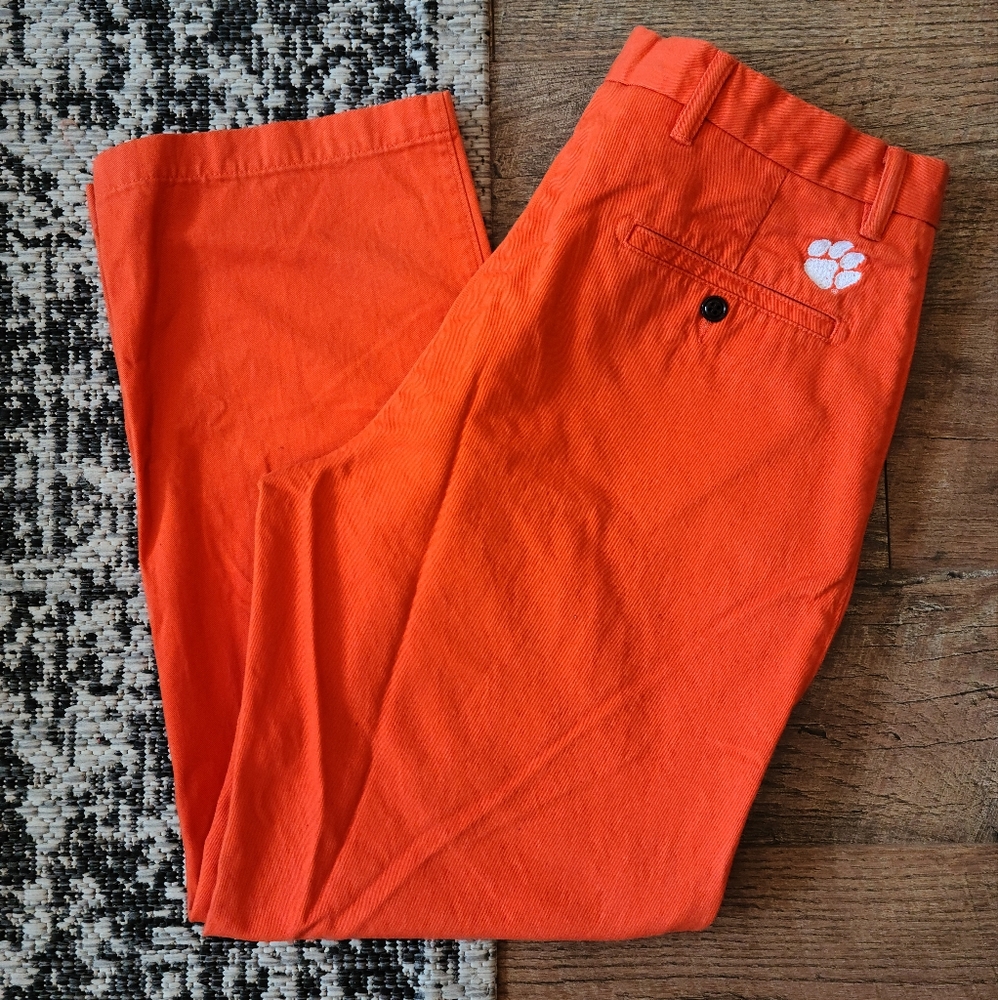 Clemson Dockers Size 34x29 Orange